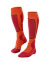 Falke SK2 Intermediate Wool Ski Socken Herren - flash orange (8034)