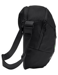 Rückansicht von VAUDE Cycle Messenger M Fahrradtasche black