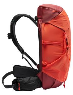 Rückansicht von VAUDE Neyland 30 Trekkingrucksack burnt red