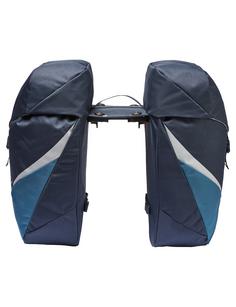 Rückansicht von VAUDE TwinRoadster (UniKlip 2) Fahrradtasche eclipse