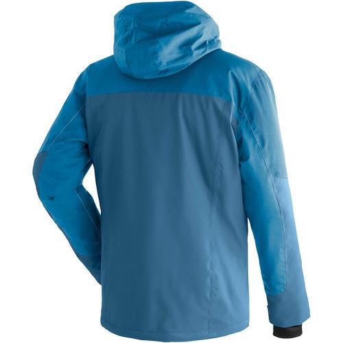 Rückansicht von Maier Sports Pajares Fleecejacke Herren Indigo