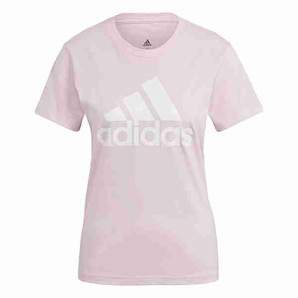 adidas Loungewear Essentials Logo T-Shirt T-Shirt Damen Clear Pink / White