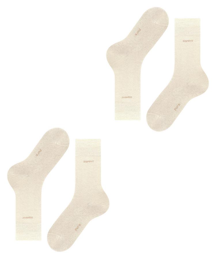 ESPRIT ESPRIT Basic Uni SO 2-Pack Socken Herren - cream (4011) - 2 | SportScheck