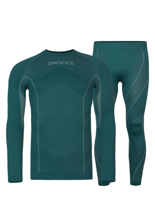 Snocks Thermounterw&auml;sche mit Daumenloch W&auml;scheset Herren