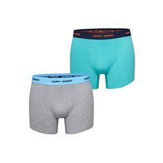HAPPY SHORTS Retro Pants Solids Boxershorts Herren Uni 2
