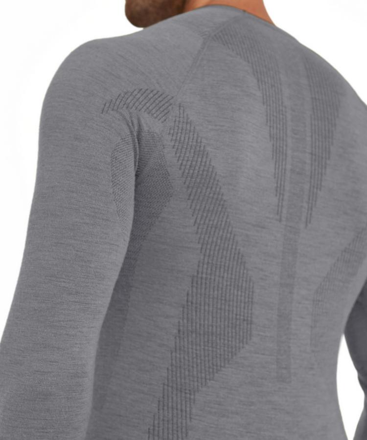 Falke Falke Longsleeve Funktionsshirt Herren - grey-heather (3757) - 1 | SportScheck