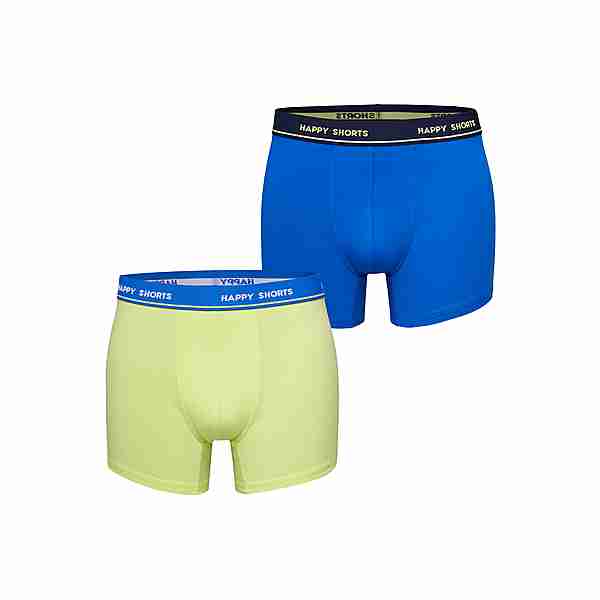 HAPPY SHORTS Retro Pants Solids Boxershorts Herren Uni 3
