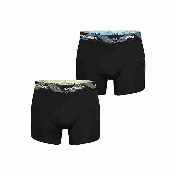 HAPPY SHORTS Retro Pants Solids Boxershorts Herren Uni 4