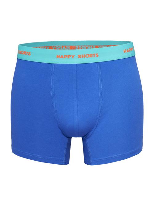 Rückansicht von HAPPY SHORTS Retro Pants Solids Boxershorts Herren Uni 1