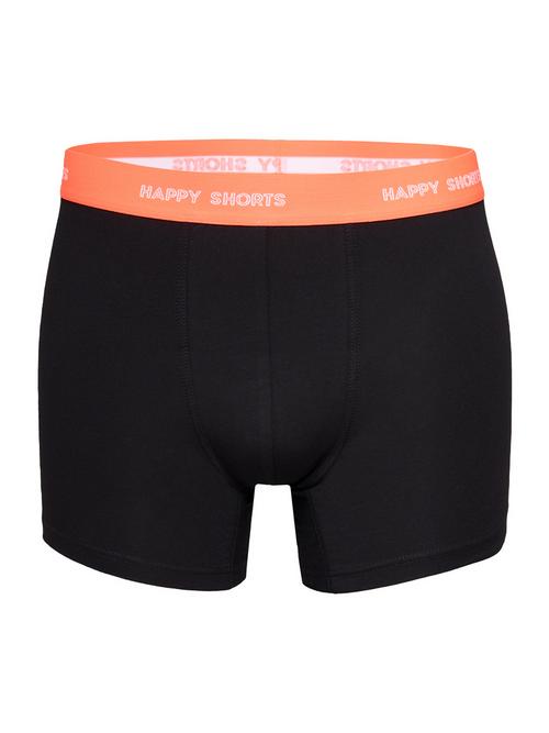Rückansicht von HAPPY SHORTS Retro Pants Motive Boxershorts Herren Neon Colour Splashes
