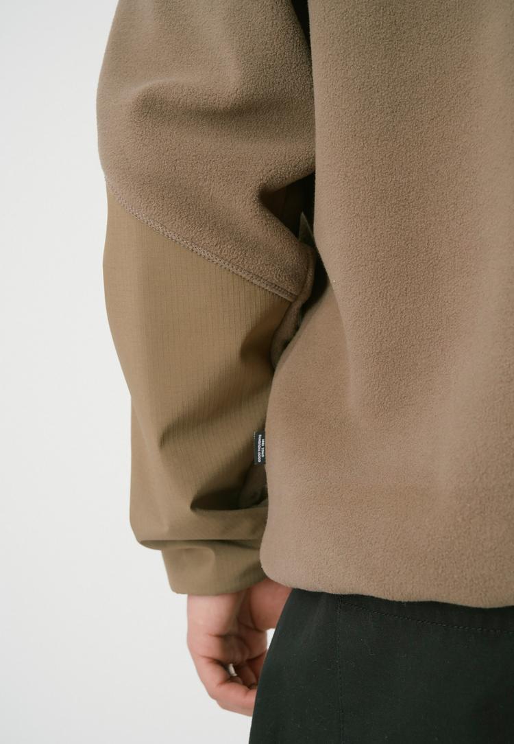 Cleptomanicx Cleptomanicx Deck Fleecejacke Herren - Shitake - 5 | SportScheck