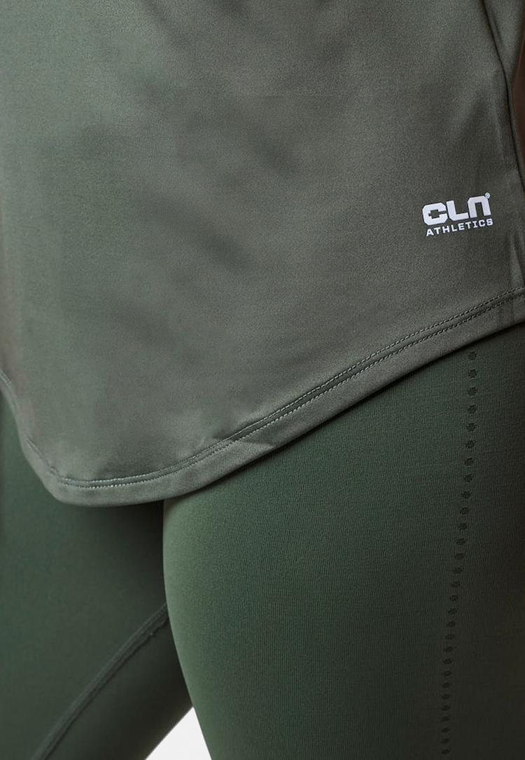 CLN Athletics CLN Athletics Lucy Funktionsshirt Damen - moss green - 3 | SportScheck