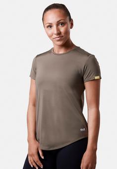 Rückansicht von CLN Athletics Lucy Funktionsshirt Damen stone