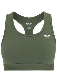 CLN Athletics Inhale Sport-BH Damen moss green