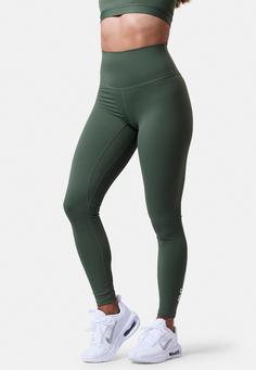 Rückansicht von CLN Athletics Fuse 7/8-Tights Damen moss green