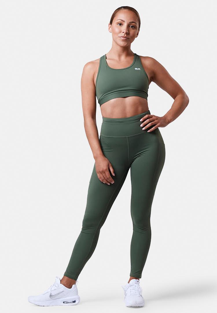 CLN Athletics CLN Athletics Charge Tights Damen - moss green - 1 | SportScheck