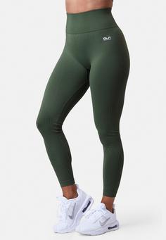 Rückansicht von CLN Athletics Victory Tights Damen moss green