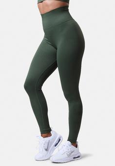 Rückansicht von CLN Athletics Victory Tights Damen moss green