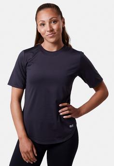 Rückansicht von CLN Athletics Gwen Funktionsshirt Damen charcoal