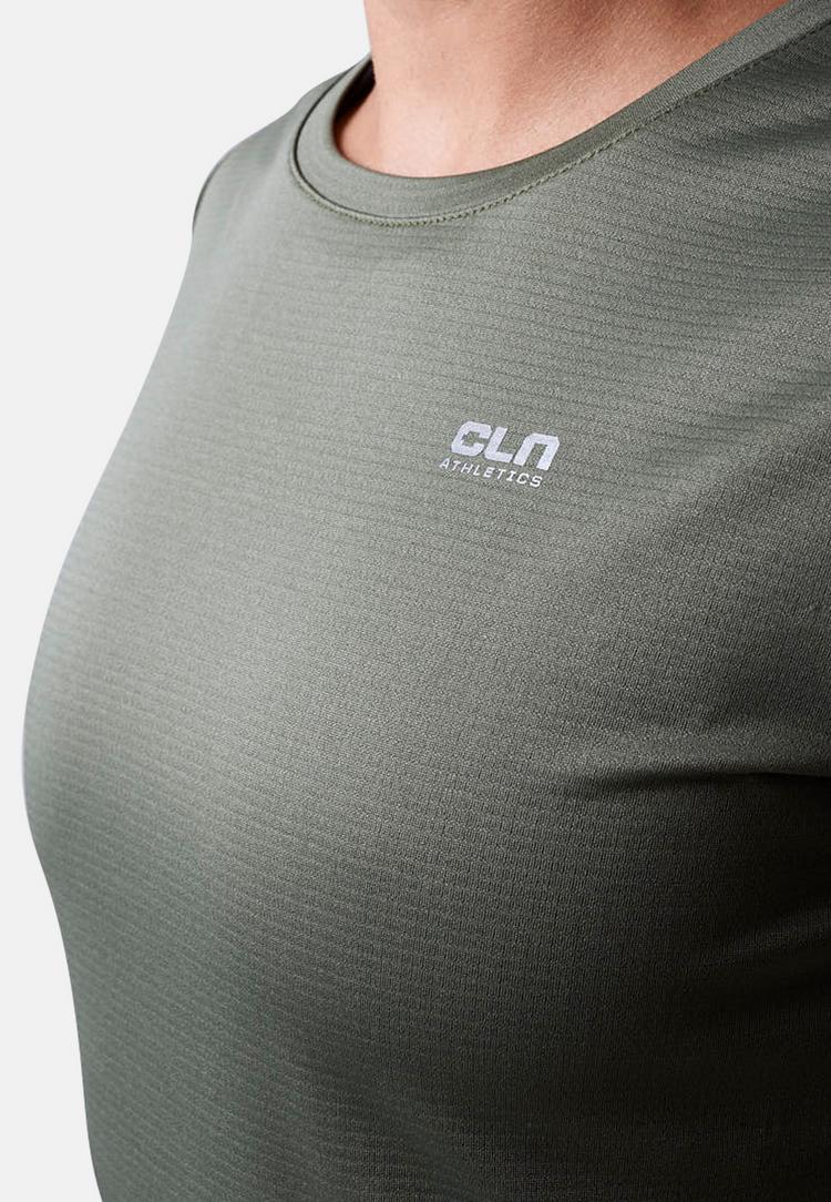 CLN Athletics CLN Athletics Gwen Funktionsshirt Damen - moss green - 4 | SportScheck