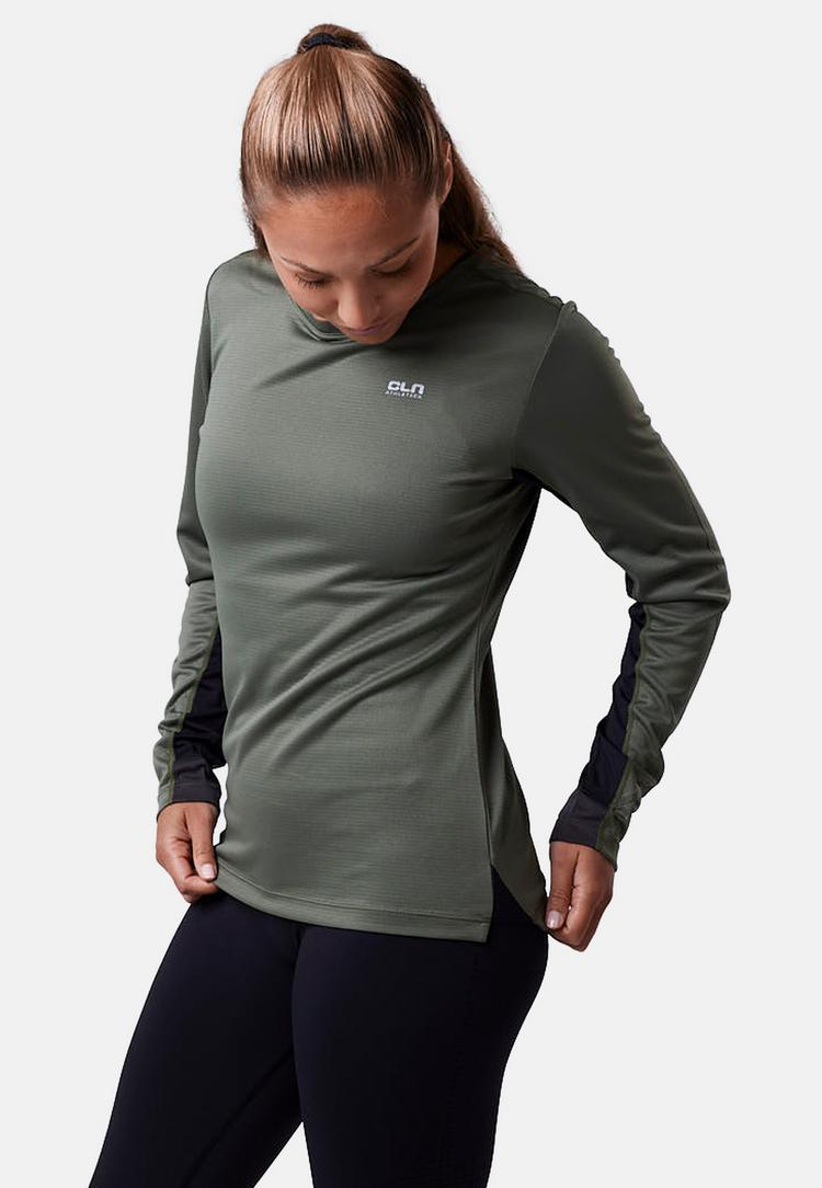 CLN Athletics CLN Athletics Gwen Funktionsshirt Damen - moss green - 6 | SportScheck