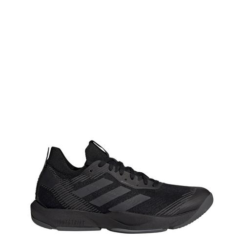 Rückansicht von adidas Rapidmove ADV Training Schuh Fitnessschuhe Damen Core Black / Grey Six / Grey Six