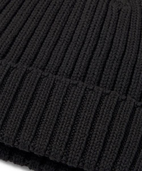 Rückansicht von Falke Mütze Beanie black (3000)