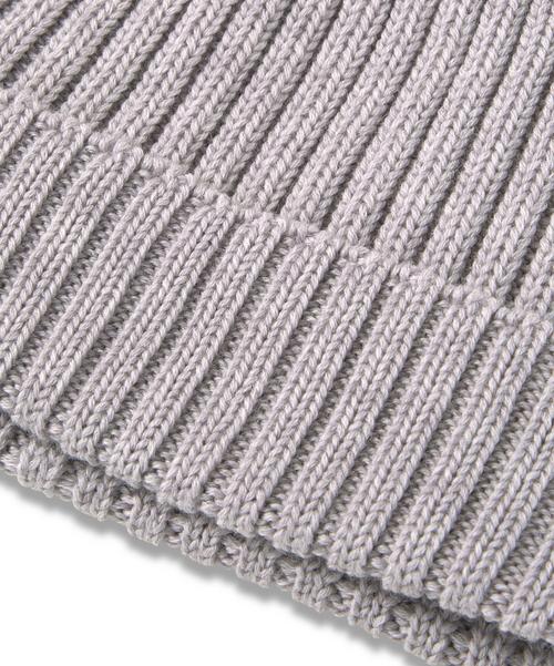 Rückansicht von Falke Beanie light grey (3400)