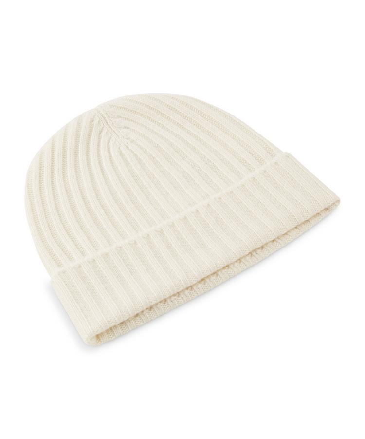 Falke Falke Pure Cashmere Ribbed Beanie Beanie - off-white (2040) - 1 | SportScheck