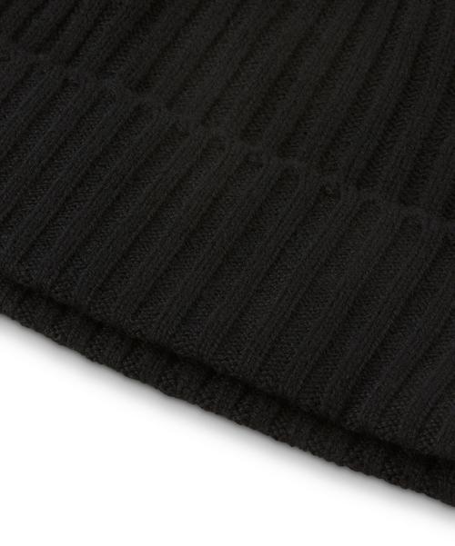 Rückansicht von Falke Mütze Beanie black (3000)