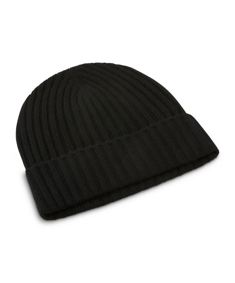 Falke Falke Pure Cashmere Ribbed Beanie Beanie - black (3000) - 1 | SportScheck