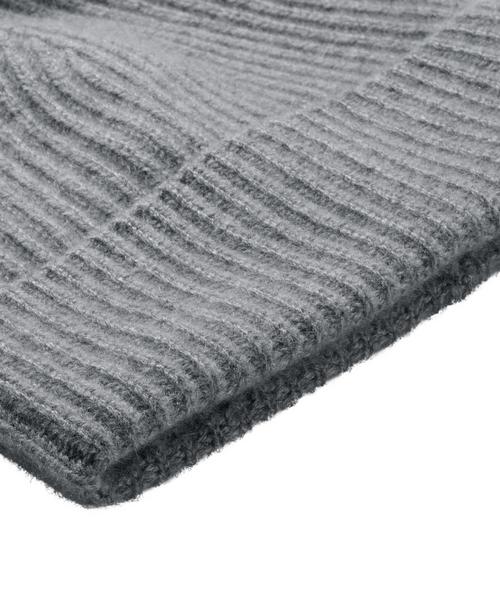 Rückansicht von Falke Beanie light greymel. (3390)