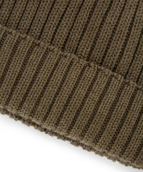 Rückansicht von Falke Beanie wood mel. (7358)