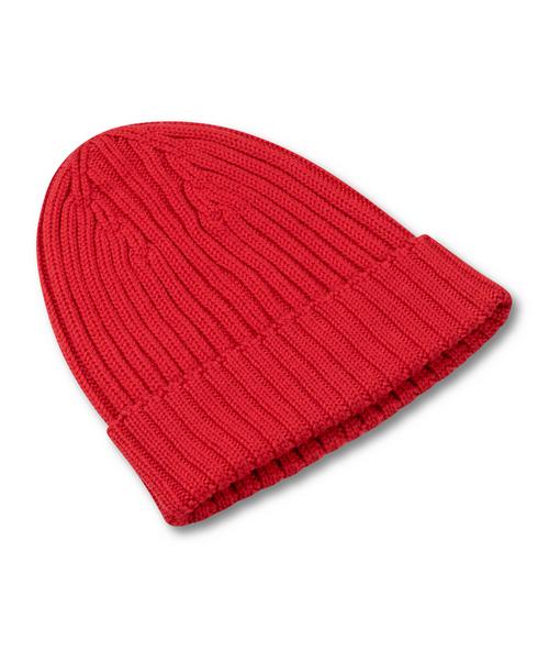 Rückansicht von Falke Mütze Beanie sporty red (8003)