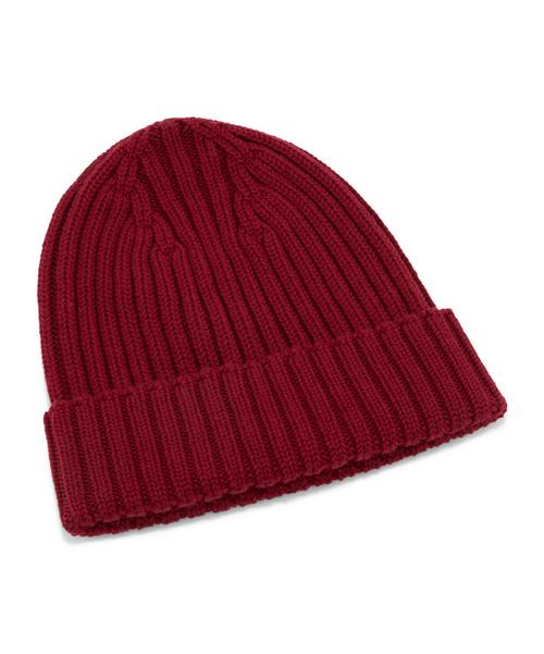 Rückansicht von Falke Mütze Beanie wine (8010)