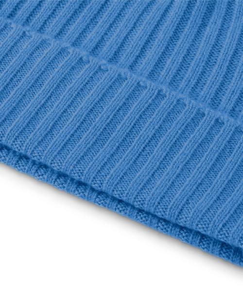 Rückansicht von Falke Mütze Beanie cornflower blue (6337)