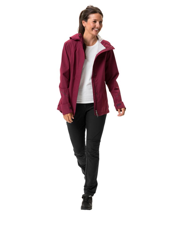 VAUDE VAUDE Women's Yaras Jacket V Outdoorjacke Damen - cassis - 2 | SportScheck