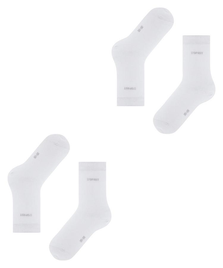 ESPRIT ESPRIT Uni  2-Pack Socken Damen - white (2000) - 2 | SportScheck