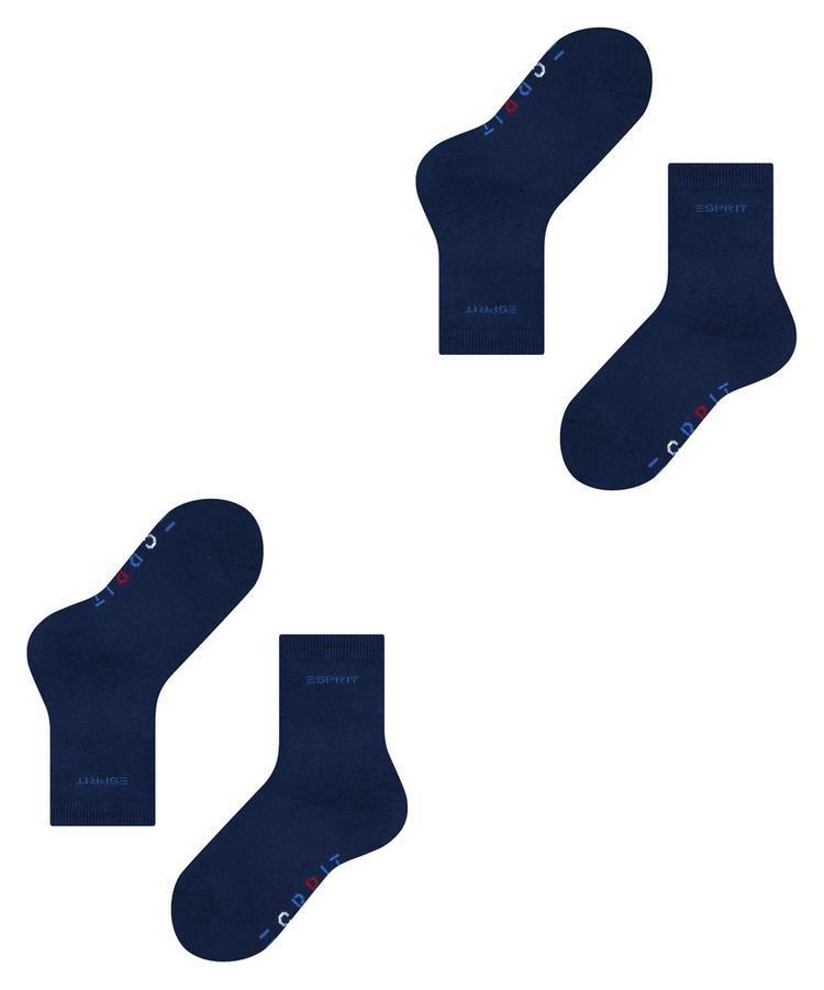 ESPRIT ESPRIT Foot Logo SO  2-Pack Socken Kinder - marine (6120) - 2 | SportScheck