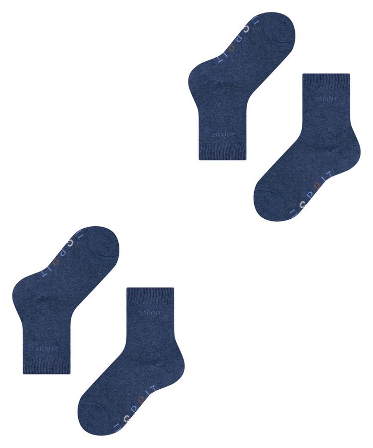 ESPRIT ESPRIT Foot Logo SO  2-Pack Socken Kinder - navyblue m (6490) - 2 | SportScheck