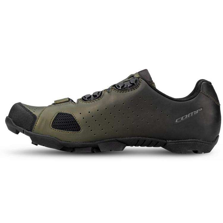 SCOTT SCOTT Radschuh Mountainbike Comp Boa Fahrradschuhe Herren - matt black/sulphur yellow - 13 | SportScheck
