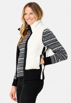 Rückansicht von Krimson Klover Ember Steppweste Damen natural-black