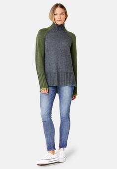 Rückansicht von Krimson Klover Kit Tunic Layerlangarmshirt Damen char-loden