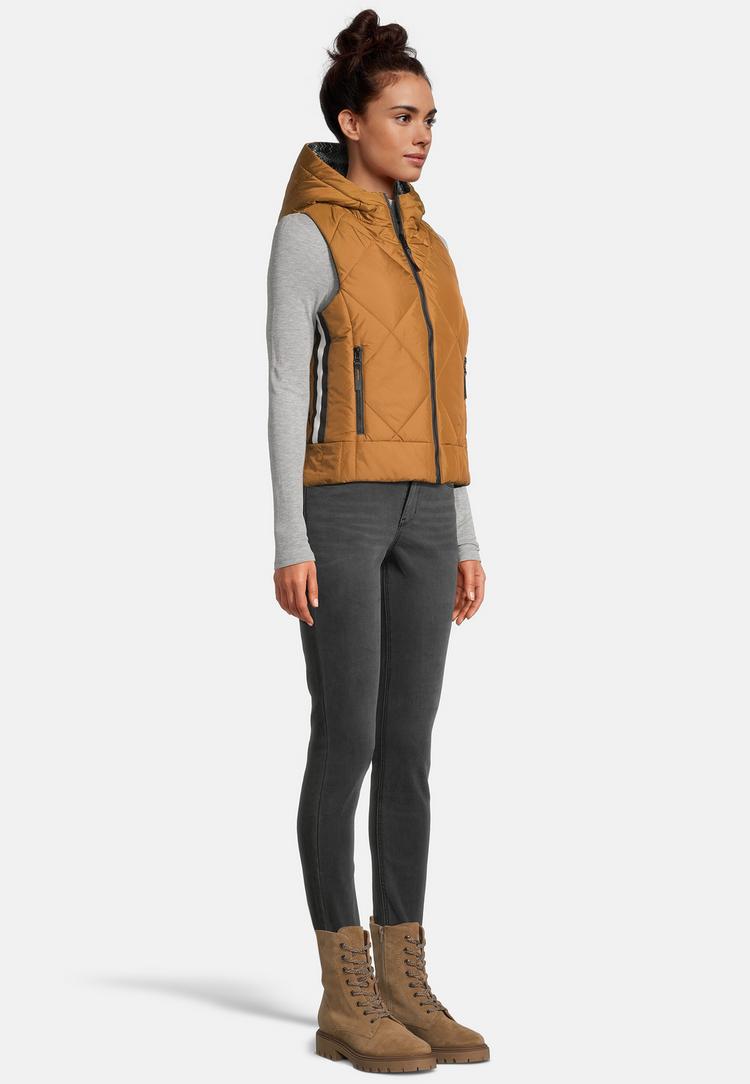 Krimson Klover Krimson Klover Vesta Hooded Reversible Vest Steppweste Damen - hazel-black - 2 | SportScheck