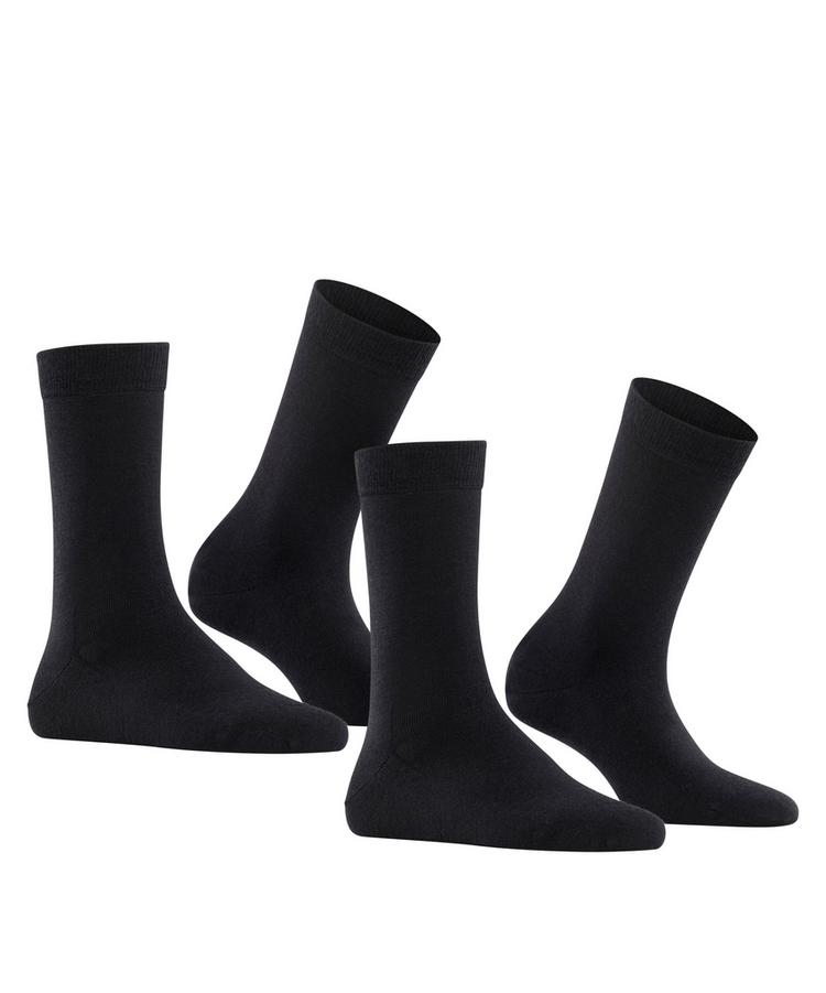 Falke Falke Softmerino  2-Pack Socken Damen - black (3009) - 0 | SportScheck