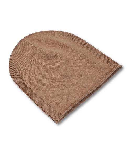 Rückansicht von Falke Mütze Beanie camel (5038)