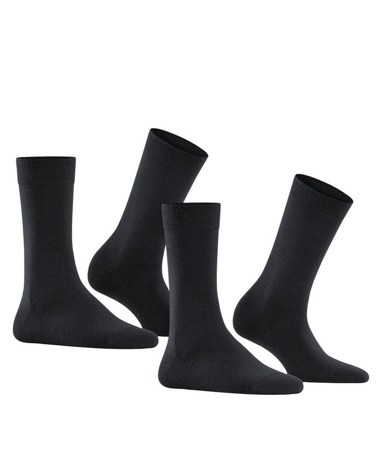 Falke Falke Softmerino  2-Pack Socken Damen - anthra.mel (3089) - 0 | SportScheck