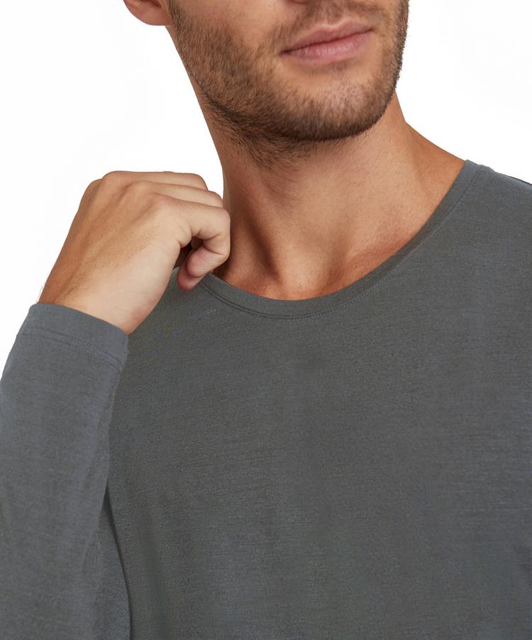 Falke Falke UW Longsleeved Shirt WO/CLY m Unterhemd Herren - dark grey -heather (3278) - 5 | SportScheck