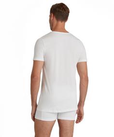 Rückansicht von Falke T-Shirt Unterhemd Herren white (2000)