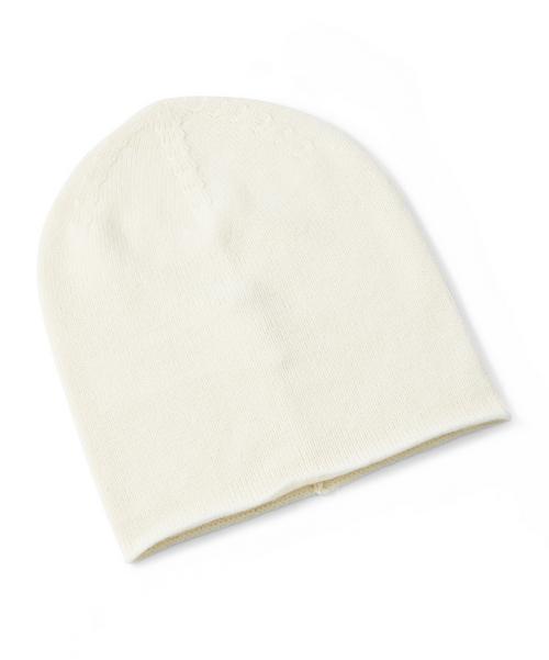 Rückansicht von Falke Pure Cashmere Beanie Beanie off-white (2040)